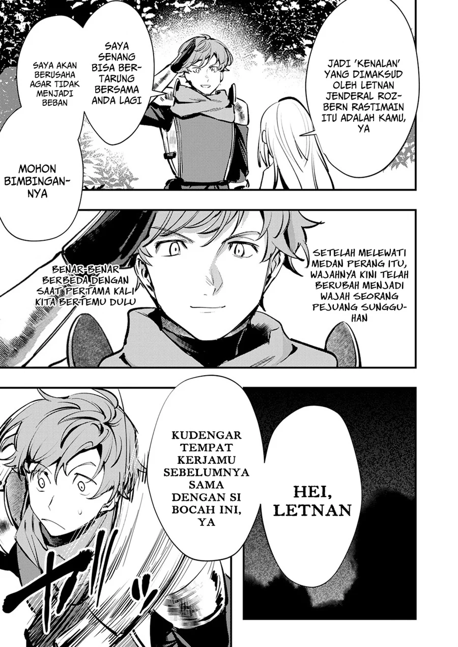 Shura Youjo no Eiyuutan ~Hanpa-sha to Iwa Reta Youhei, Youjo ni Tensei Shite Nariagaru~ Chapter 12 - Halaman 21
