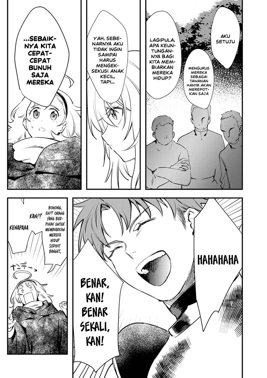 Shura Youjo no Eiyuutan ~Hanpa-sha to Iwa Reta Youhei, Youjo ni Tensei Shite Nariagaru~ Chapter 17 Gambar 21