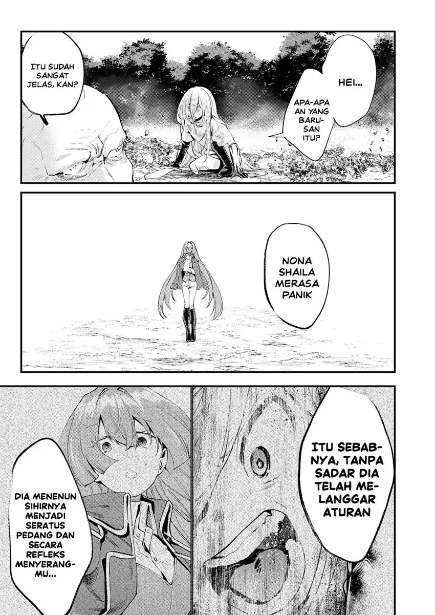 Shura Youjo no Eiyuutan ~Hanpa-sha to Iwa Reta Youhei, Youjo ni Tensei Shite Nariagaru~ Chapter 20 - Halaman 21
