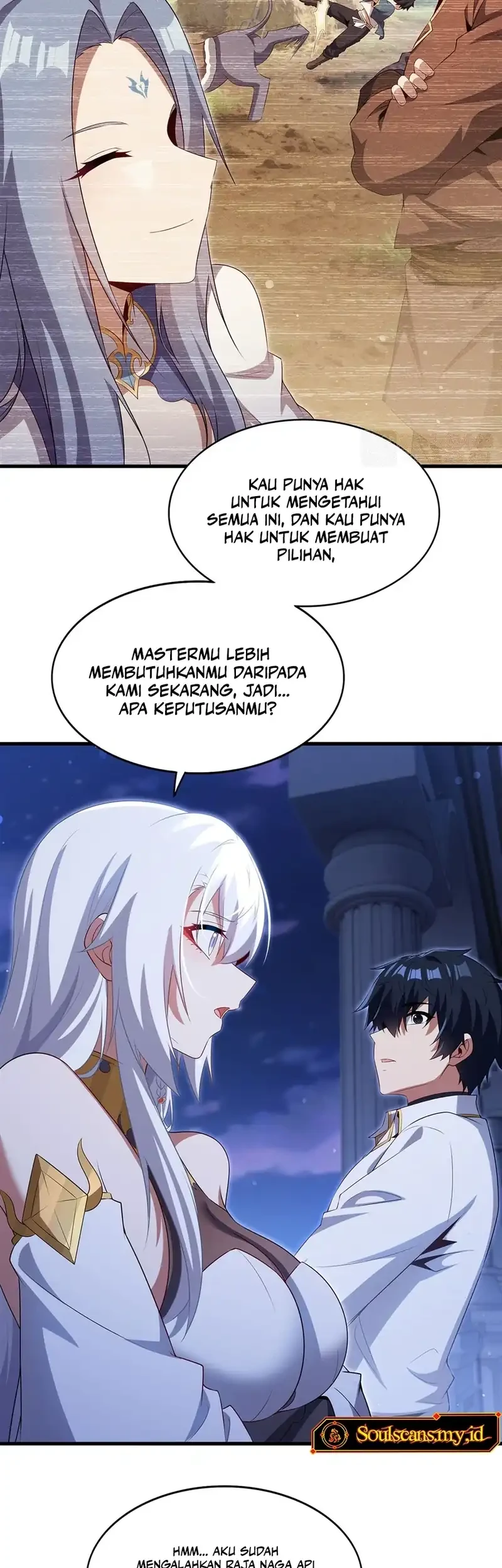 Shut Up, Evil Dragon, I Don’t Want to Raise a Child With You Anymore Chapter 97 Gambar 16