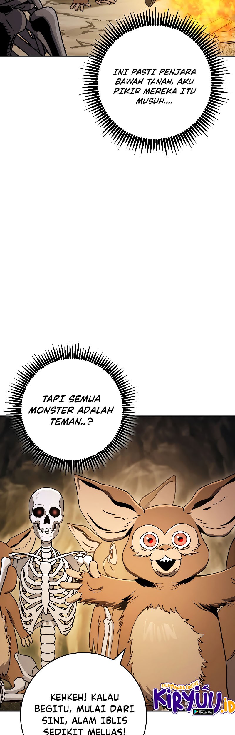 Skeleton Soldier Couldn’t Protect the Dungeon Chapter 208 halaman 44