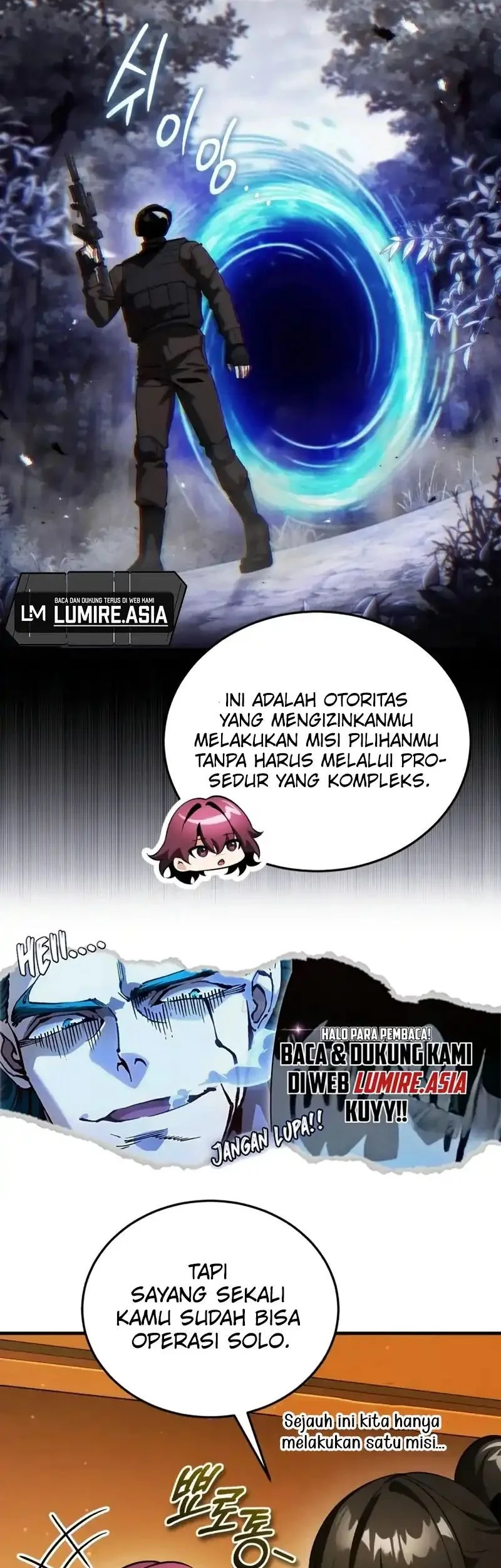 Superhuman Game Broadcast Chapter 17 Gambar 43