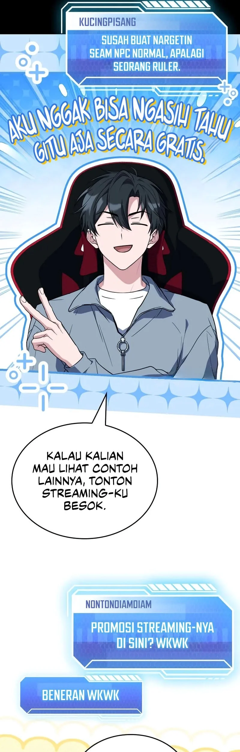 Sword God's Livestream Chapter 17 Gambar 33