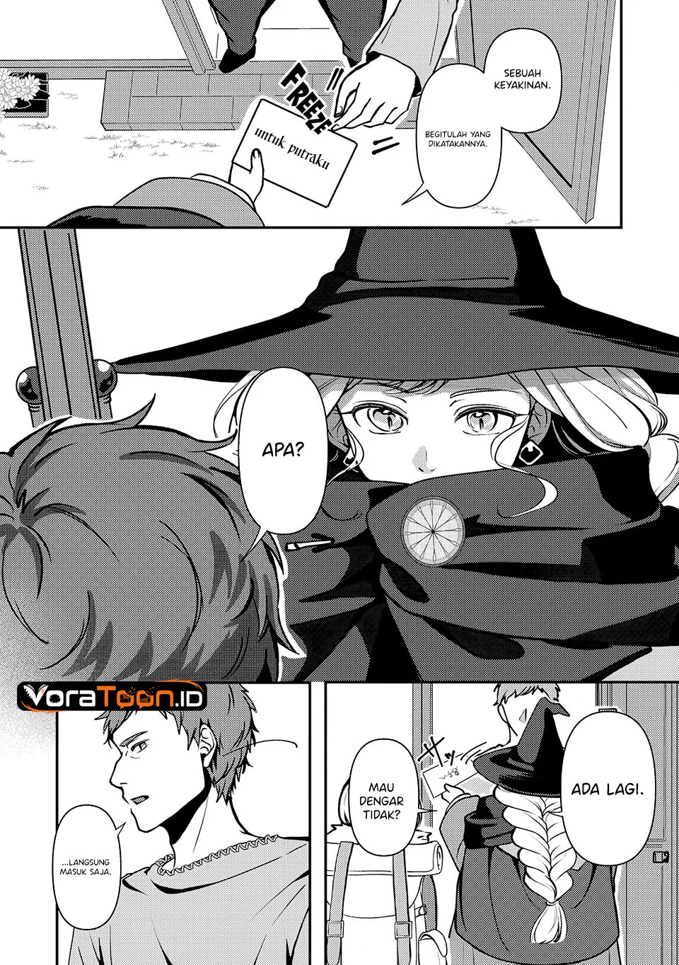 Tegami no Majo no Okuri Tabi Chapter 2 Gambar 23