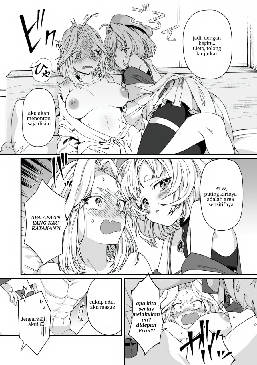 Teisou Gyakuten Sekai De Yuiitsu No Otoko Kishi No Ore, Onna Kishi Gakuen Ni Nyuugaku Shitara Nazeka Eiyou Atsukai Sareta ~Zetsurin Skill De Harem Musou~ Chapter 6.2 Gambar 12