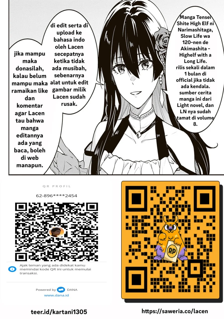 Tensei Shite High Elf ni Narimashitaga, Slow Life wa 120-nen de Akimashita Chapter 50 Gambar 22