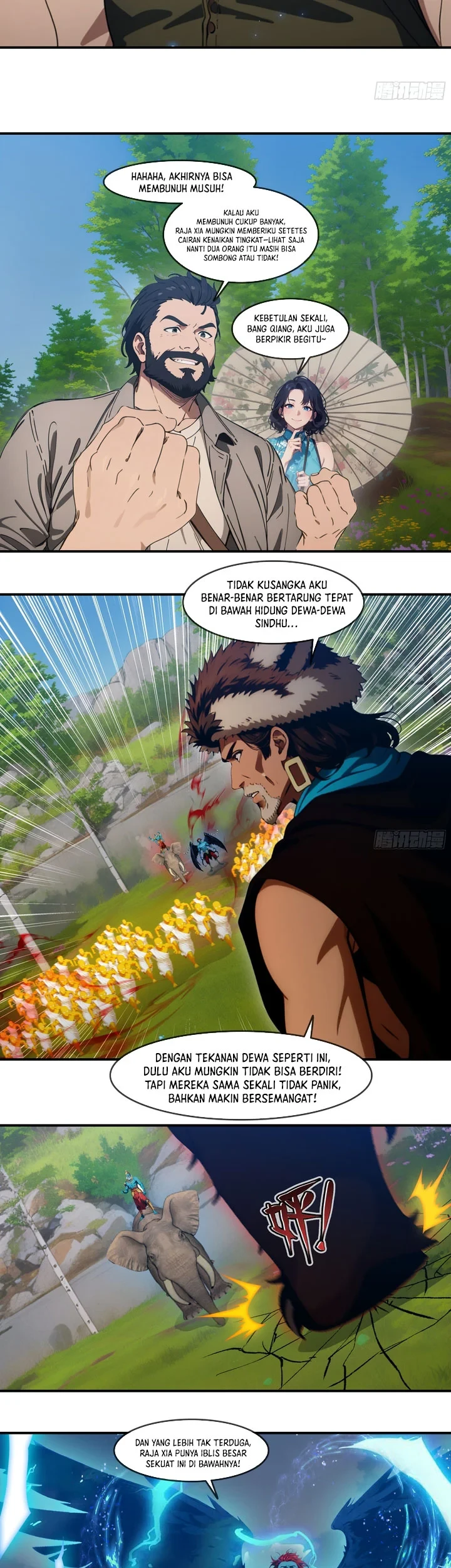 The Evil God Descends, I Own Great Hell Chapter 107 Gambar 14