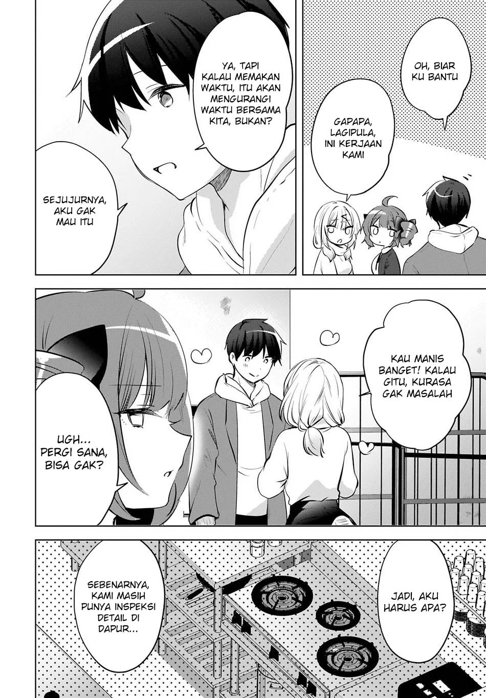 The Gal Sitting Behind Me Likes Me -Maybe I’m Screwed Already- Chapter 27.5 Gambar 12