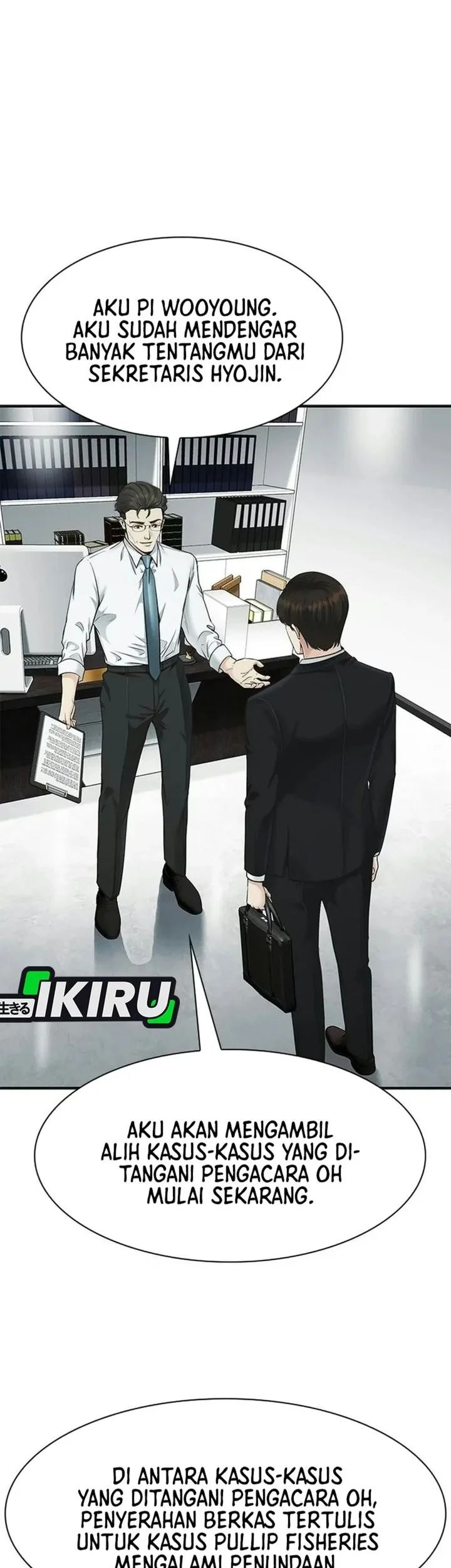 The Lawyer Who Sees Spirits Chapter 34 Gambar 58
