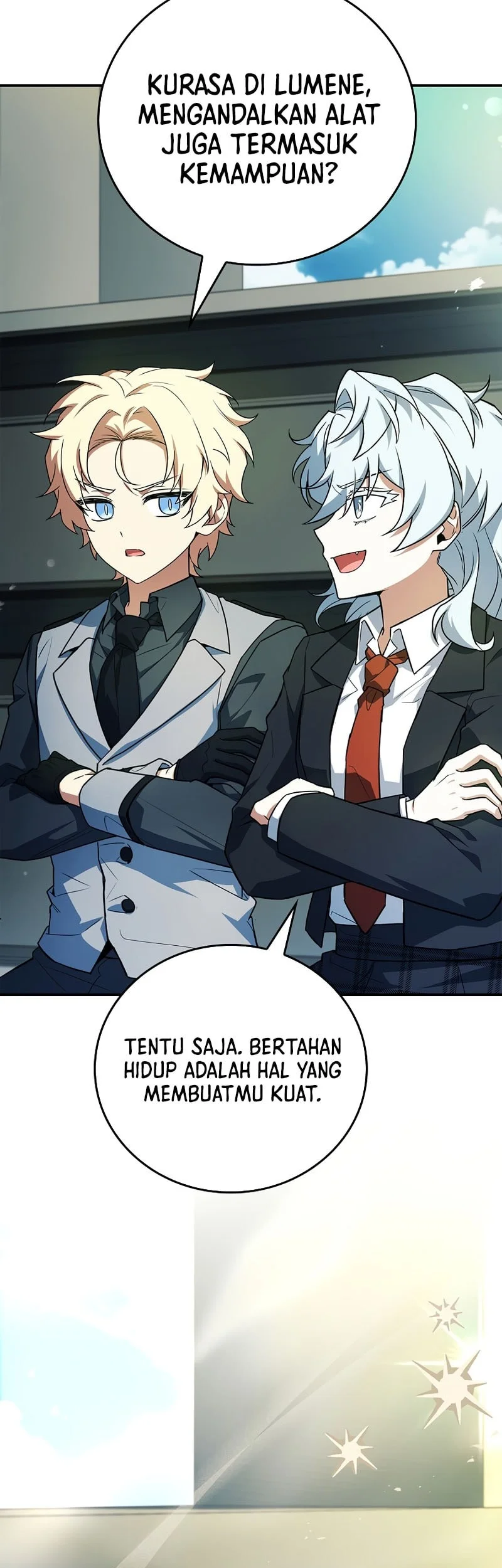 The Legendary Hero Is An Academy Honors Student Chapter 92 Gambar 58