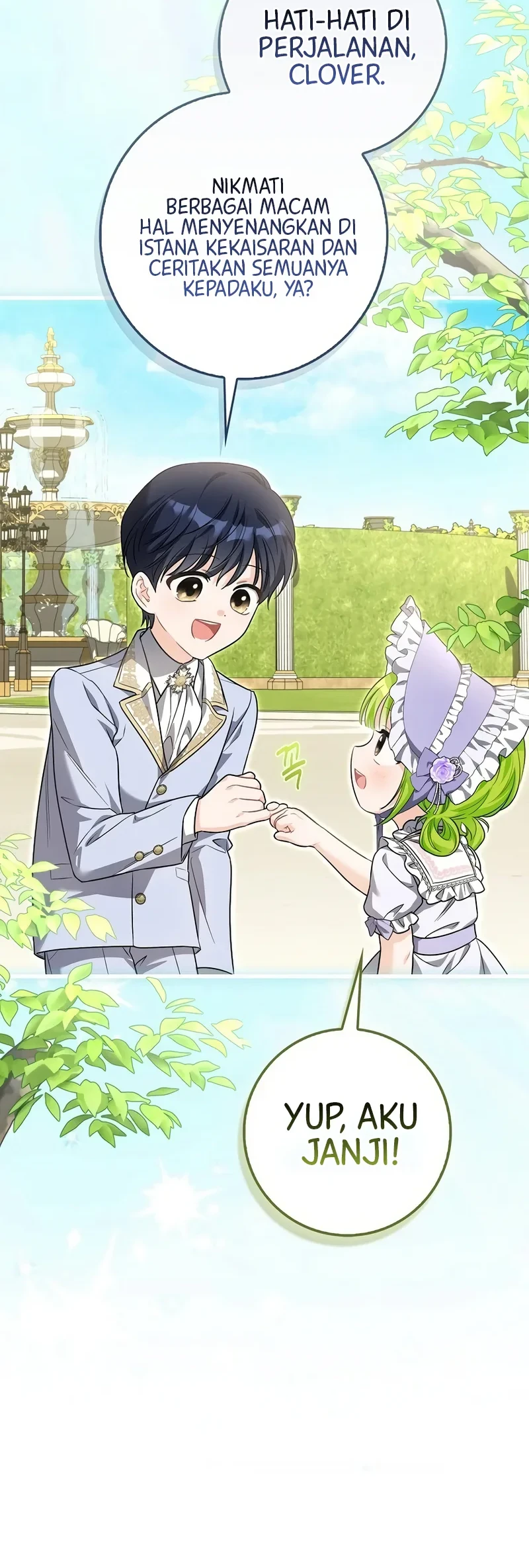 The Little Sprout Who Bloomed in the Villainous Duke's Family Chapter 14 Gambar 35