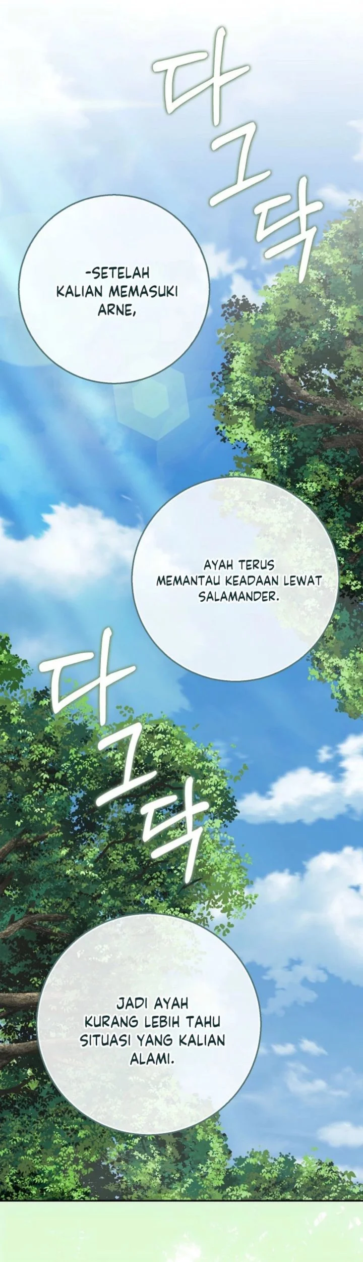 The Snow Leopard Baby of the Black Leopard Family Chapter 65 Gambar 42
