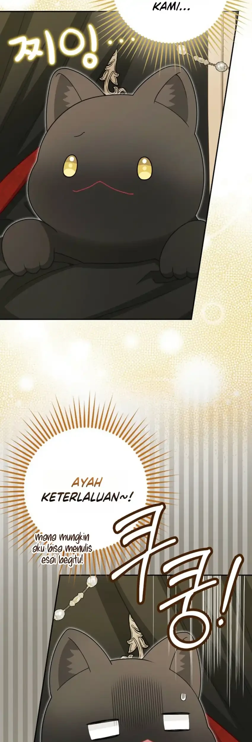 The Snow Leopard Baby of the Black Leopard Family Chapter 66 Gambar 48
