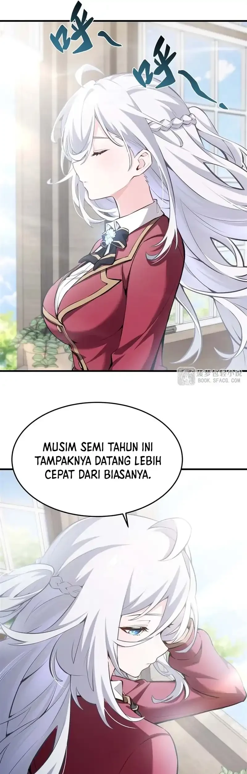 The Yellow-haired Villain in Female Main Character’s Novel wants Happiness Chapter 44 Gambar 24