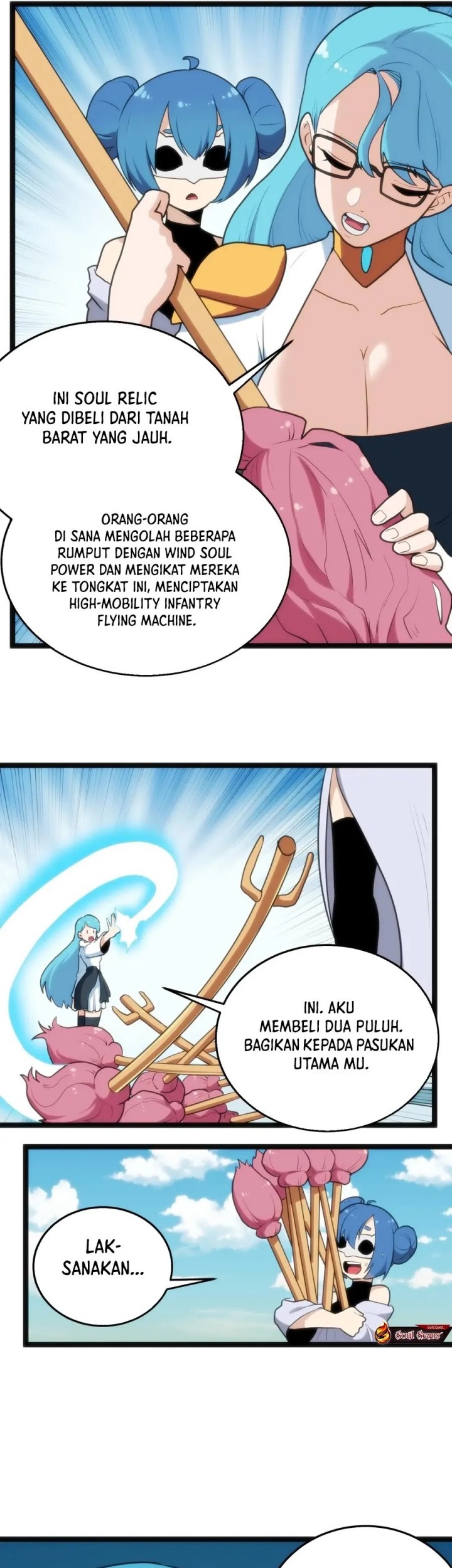 This Saint Has A Showdown Chapter 122 halaman 18