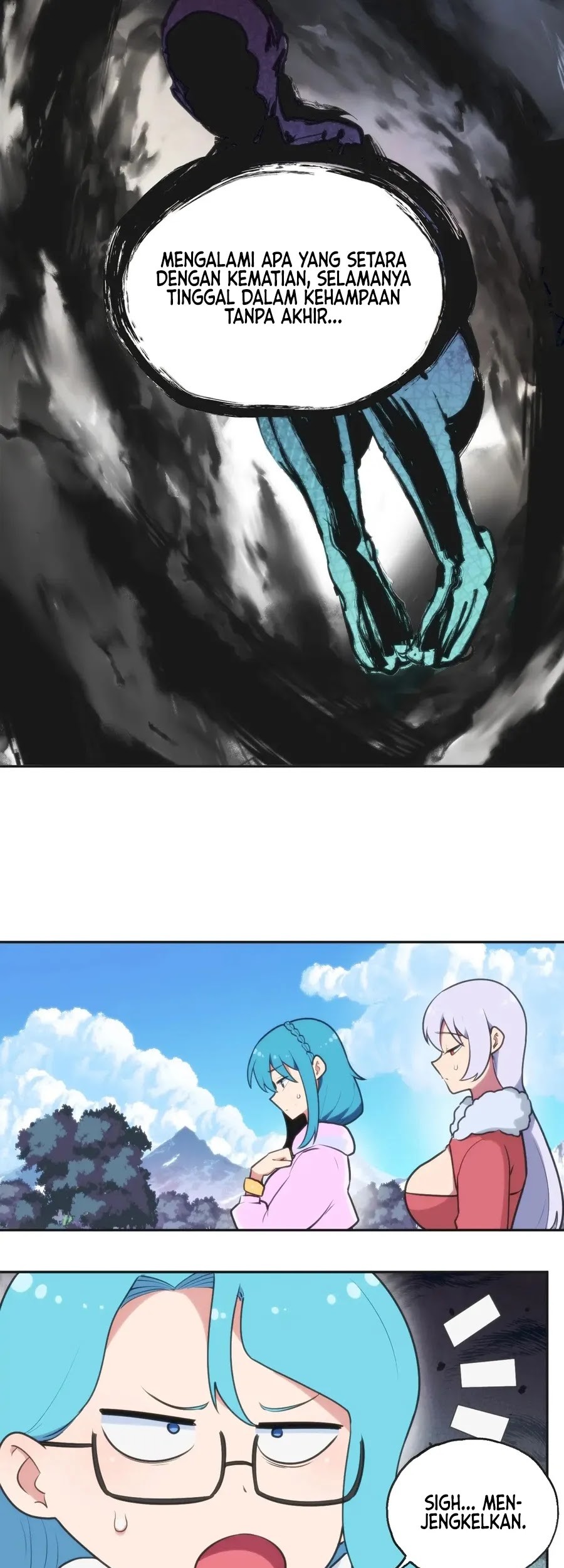 This Saint Has A Showdown Chapter 143 halaman 18