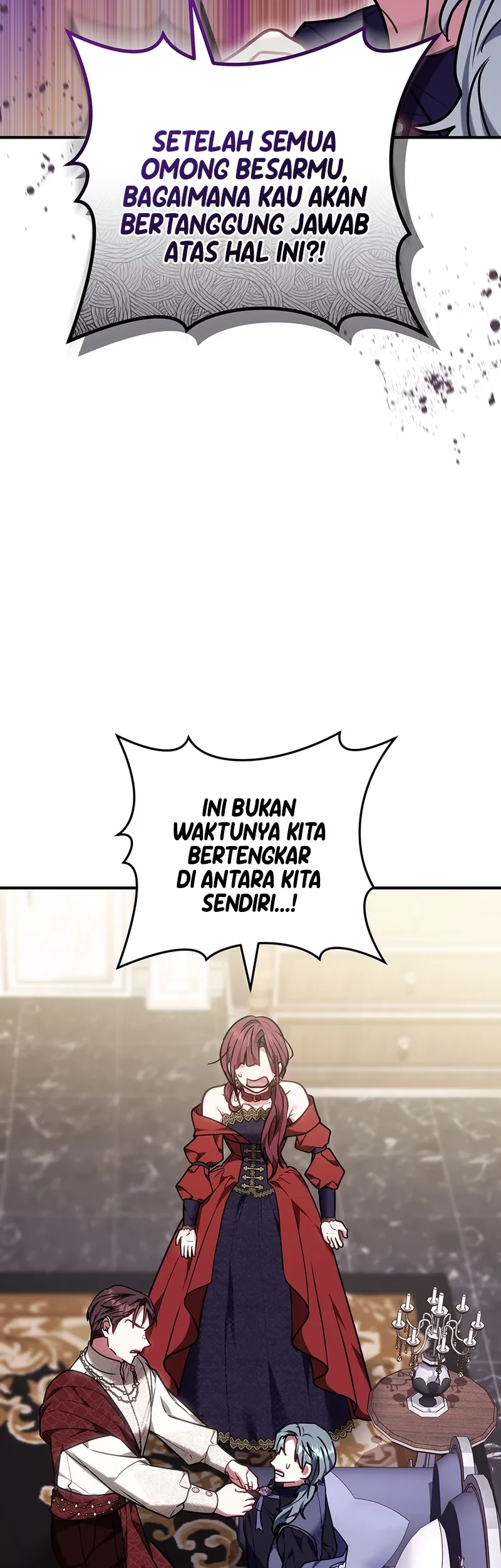 Though I’m a Homebody, I Found Myself in a Dark Captive Genre Chapter 45 Gambar 43