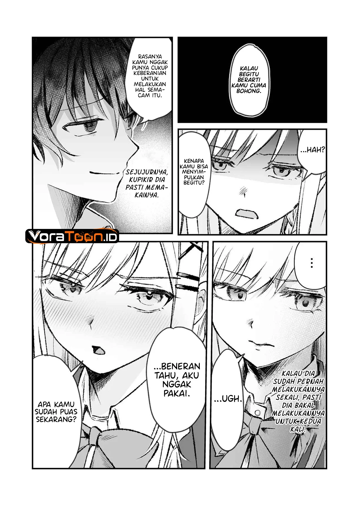 Tonari no Seki no Seijo-sama wa Ore ni Kossori Skirt no Naka wo Oshiete Kureru Chapter 2 Gambar 12