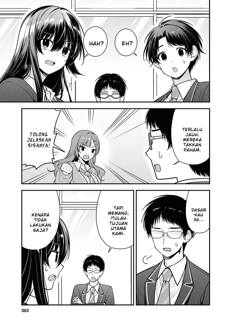 Tonari no Seki no Yankee Shimizu-san ga Kami o Kuroku Sometekita Chapter 10 - Halaman 21