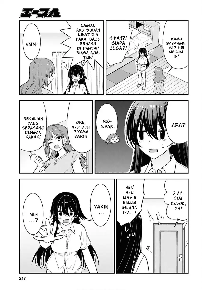 Tonari no Seki no Yankee Shimizu-san ga Kami o Kuroku Sometekita Chapter 17 - Halaman 19