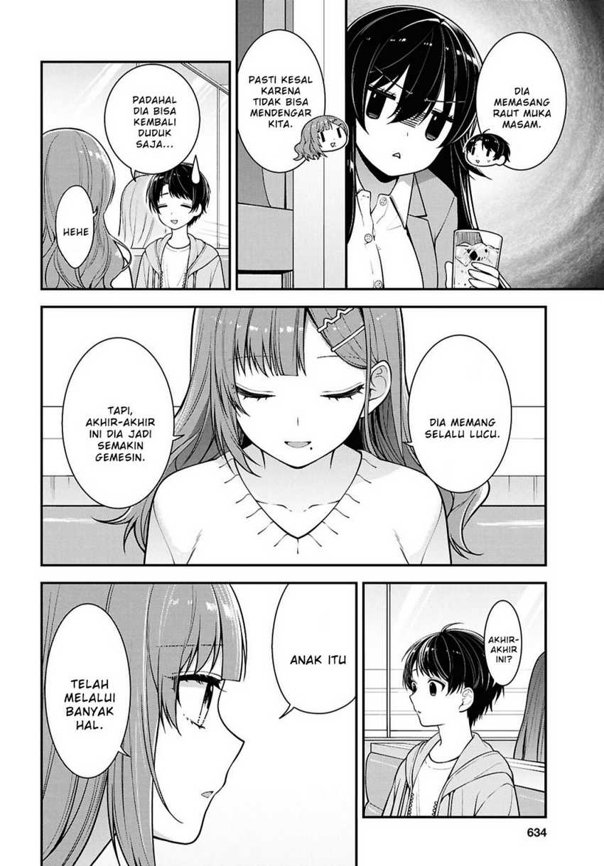 Tonari no Seki no Yankee Shimizu-san ga Kami o Kuroku Sometekita Chapter 5 - Halaman 18