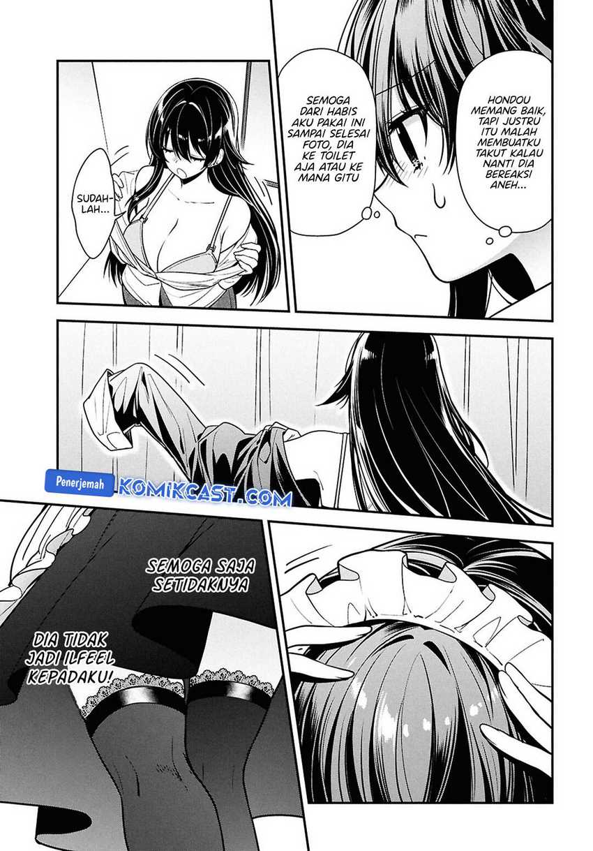 Tonari no Seki no Yankee Shimizu-san ga Kami o Kuroku Sometekita Chapter 7 - Halaman 20