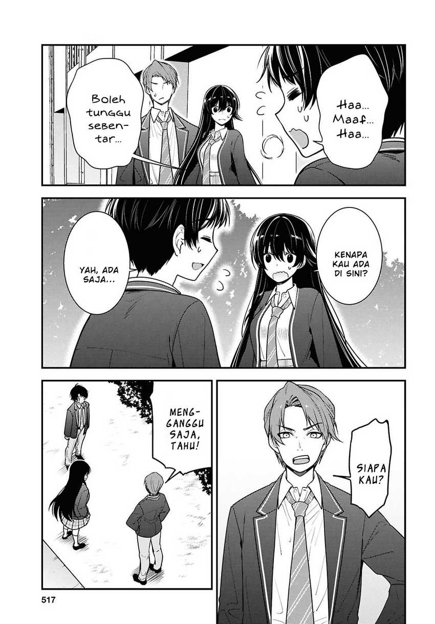 Tonari no Seki no Yankee Shimizu-san ga Kami o Kuroku Sometekita Chapter 9 - Halaman 18