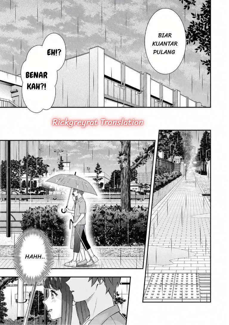 Toumei na Yoru ni Kakeru-kun to, Me ni Mienai Koi wo Shita. Chapter 6 Gambar 31