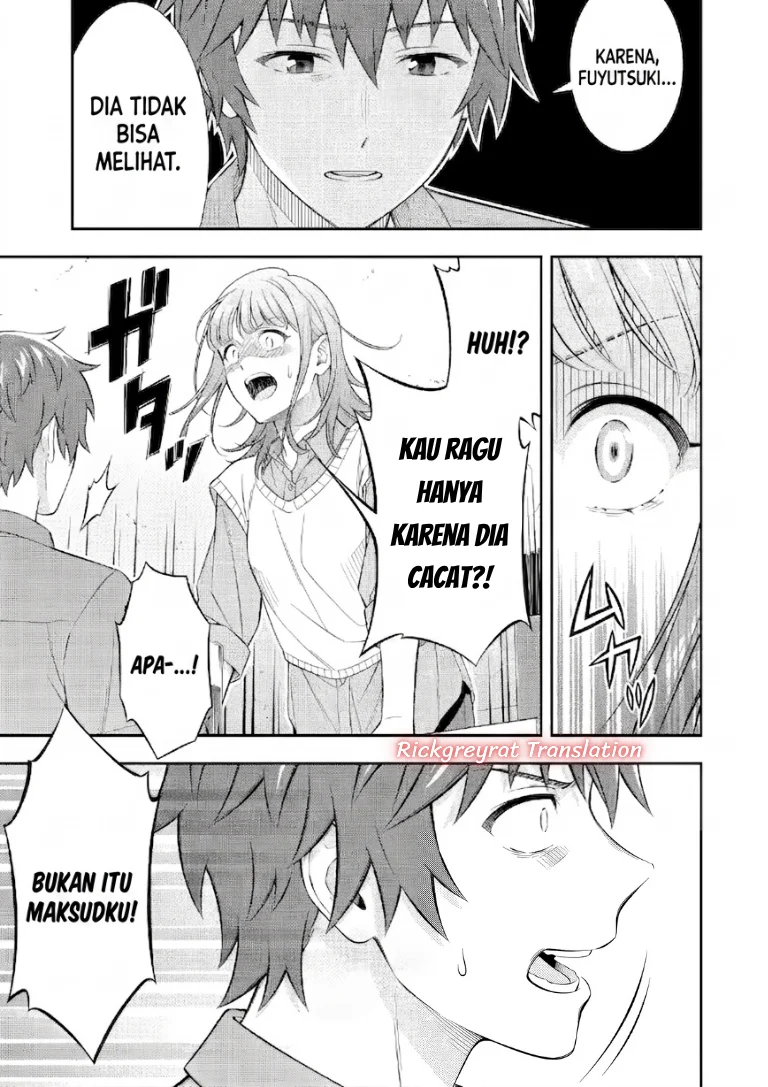 Toumei na Yoru ni Kakeru-kun to, Me ni Mienai Koi wo Shita. Chapter 7 Gambar 13