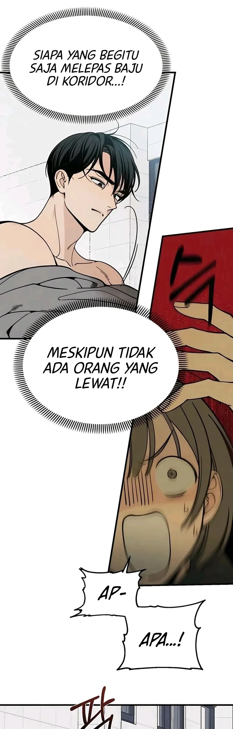 Unofficial Campus Couple Chapter 5 Gambar 35