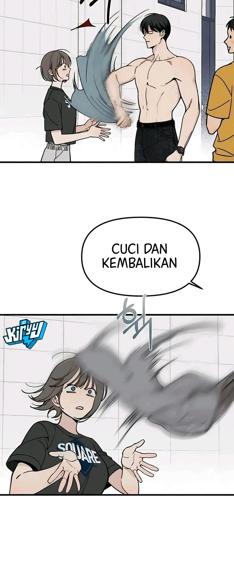 Unofficial Campus Couple Chapter 5 Gambar 36