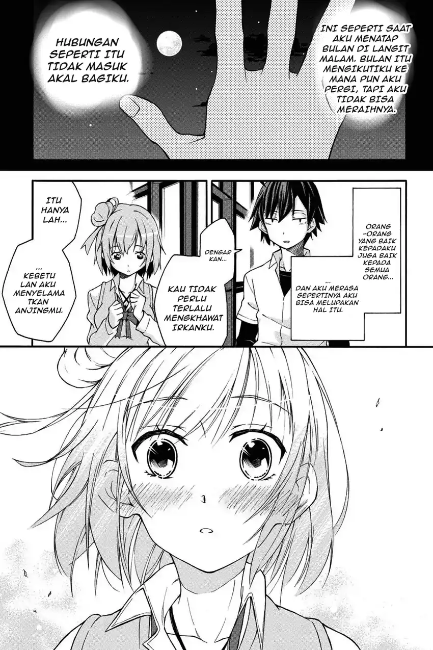 Yahari Ore no Seishun Love Come wa Machigatteiru @comic Chapter 13 Gambar 15