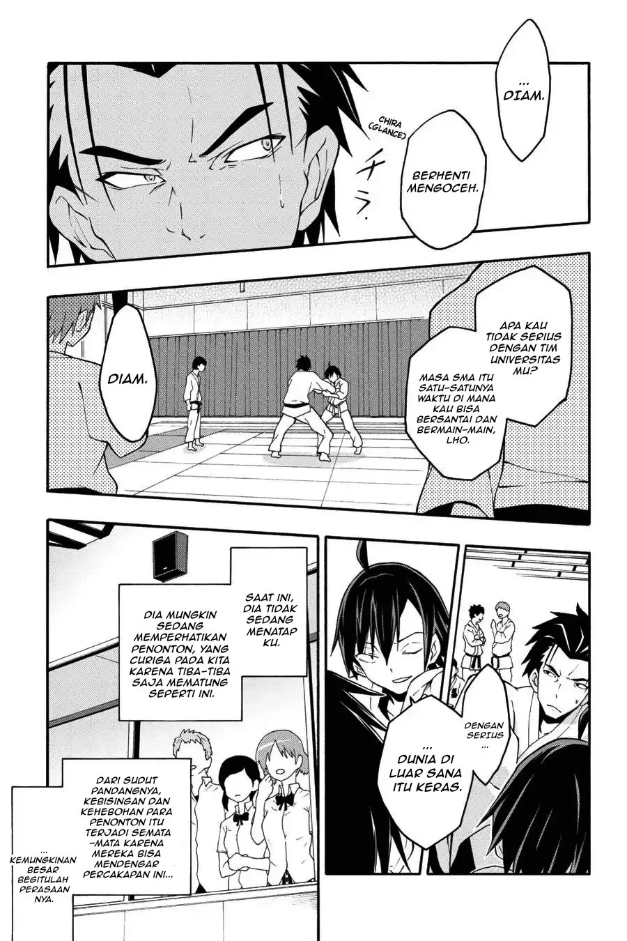 Yahari Ore no Seishun Love Come wa Machigatteiru @comic Chapter 22 Gambar 16