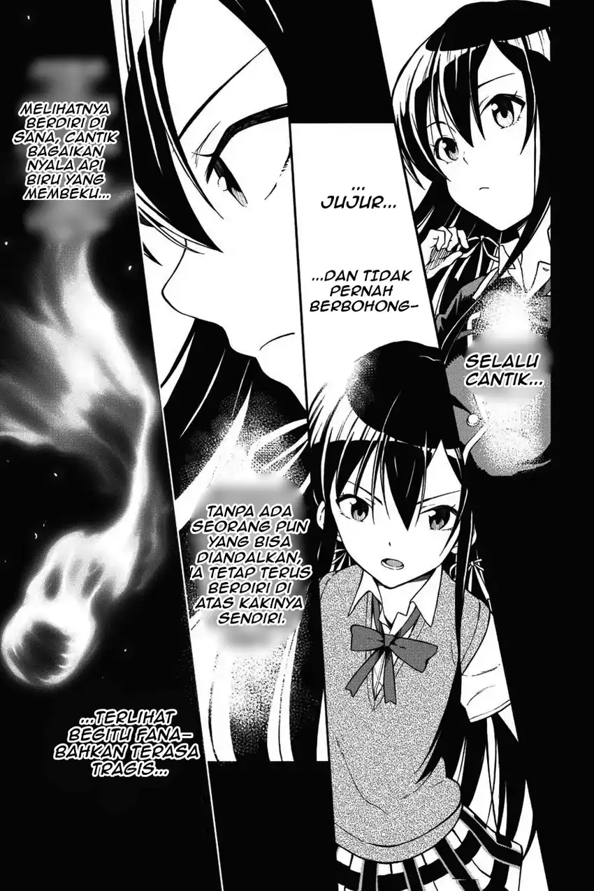 Yahari Ore no Seishun Love Come wa Machigatteiru @comic Chapter 34 Gambar 14