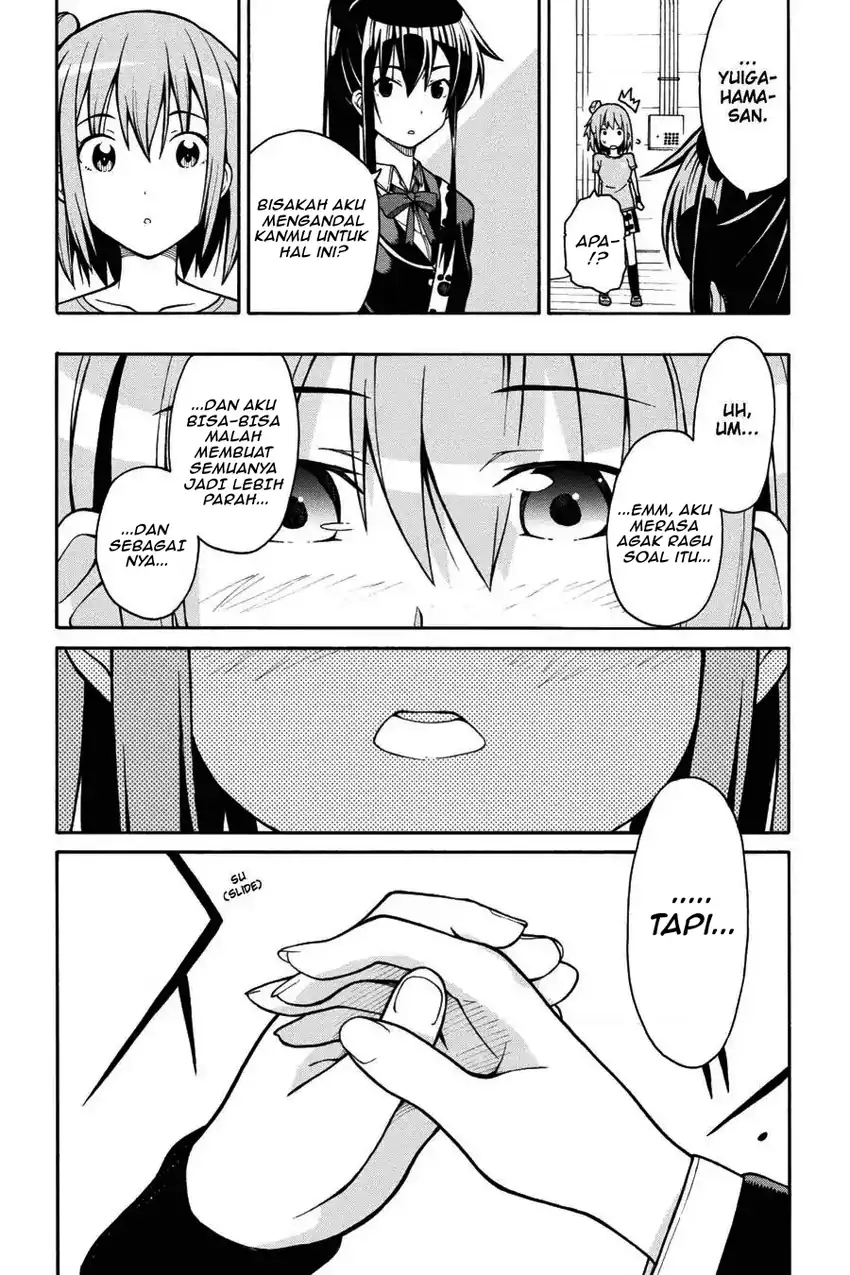 Yahari Ore no Seishun Love Come wa Machigatteiru @comic Chapter 40 Gambar 20