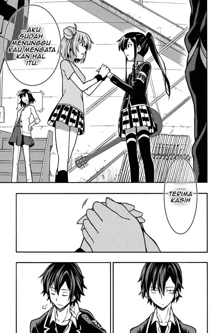 Yahari Ore no Seishun Love Come wa Machigatteiru @comic Chapter 40 Gambar 21