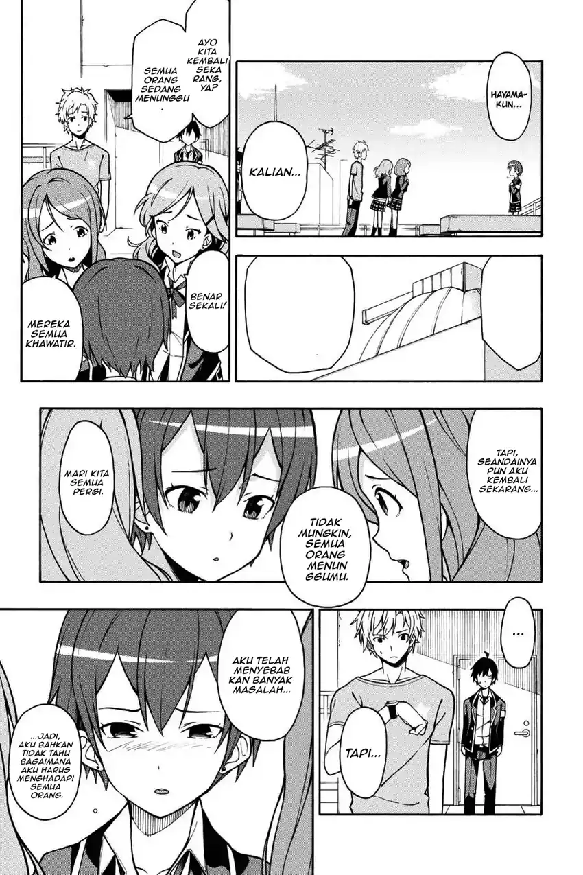 Yahari Ore no Seishun Love Come wa Machigatteiru @comic Chapter 41 Gambar 12