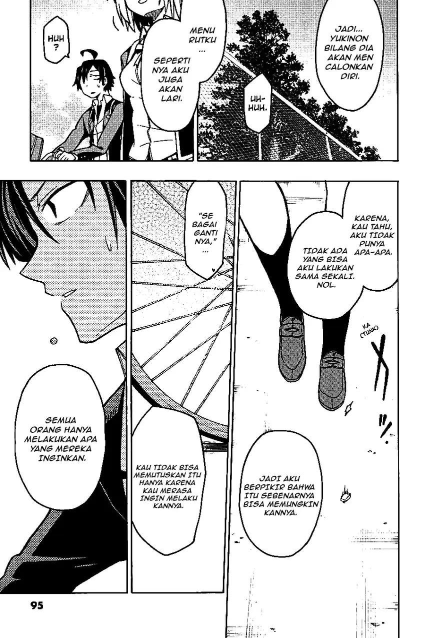 Yahari Ore no Seishun Love Come wa Machigatteiru @comic Chapter 55 Gambar 15