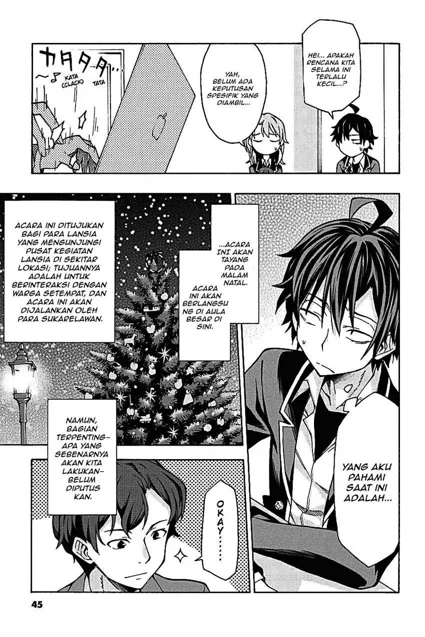 Yahari Ore no Seishun Love Come wa Machigatteiru @comic Chapter 59 Gambar 17
