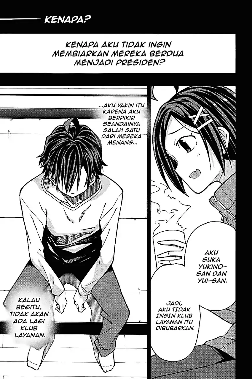 Yahari Ore no Seishun Love Come wa Machigatteiru @comic Chapter 62 Gambar 17