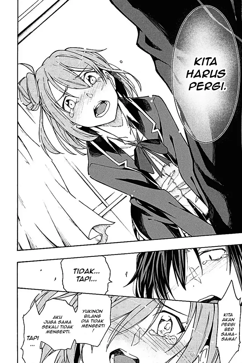 Yahari Ore no Seishun Love Come wa Machigatteiru @comic Chapter 63 Gambar 16