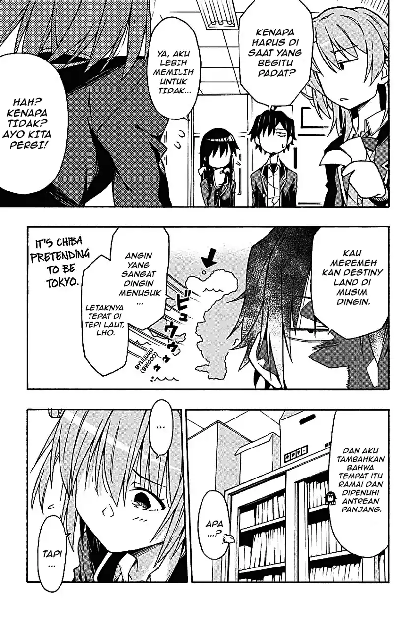 Yahari Ore no Seishun Love Come wa Machigatteiru @comic Chapter 64 Gambar 14