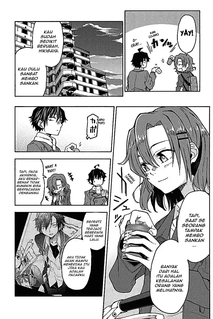 Yahari Ore no Seishun Love Come wa Machigatteiru @comic Chapter 69 Gambar 25