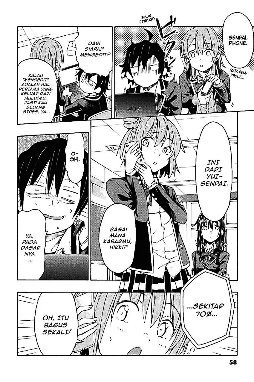Yahari Ore no Seishun Love Come wa Machigatteiru @comic Chapter 71 Gambar 18