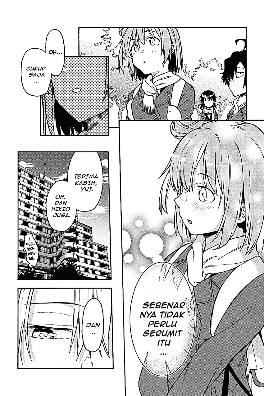 Yahari Ore no Seishun Love Come wa Machigatteiru @comic Chapter 80 Gambar 21