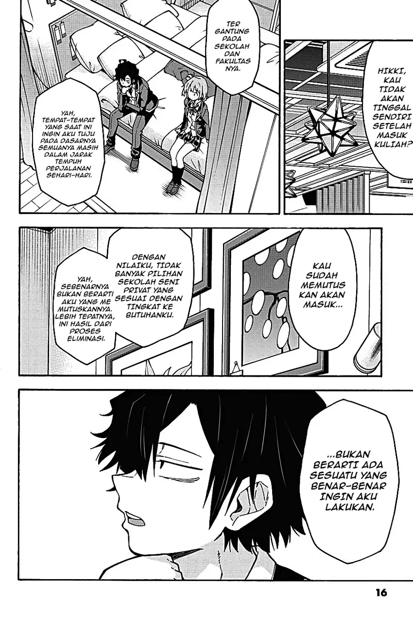 Yahari Ore no Seishun Love Come wa Machigatteiru @comic Chapter 91 Gambar 13