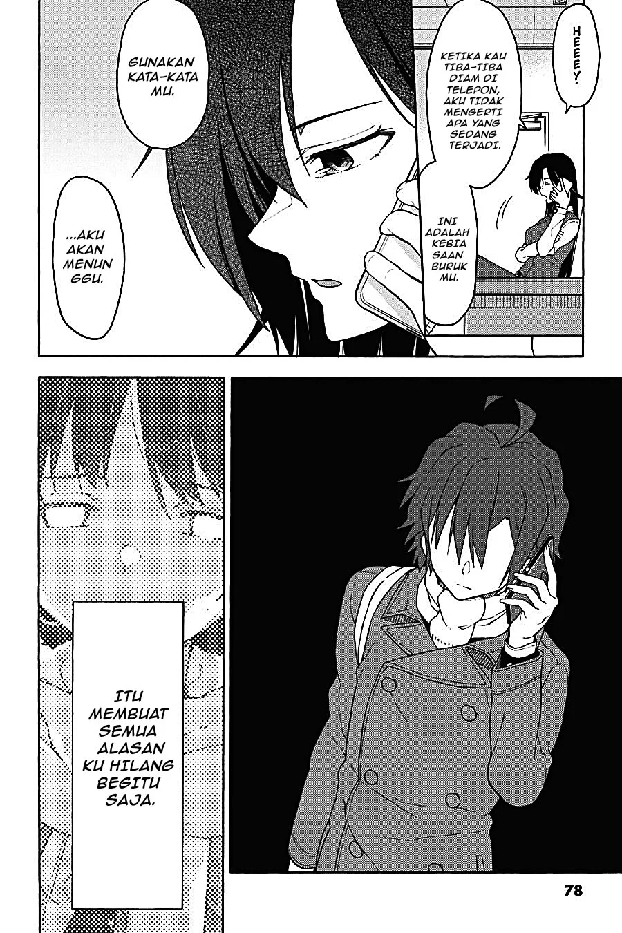 Yahari Ore no Seishun Love Come wa Machigatteiru @comic Chapter 93 Gambar 20