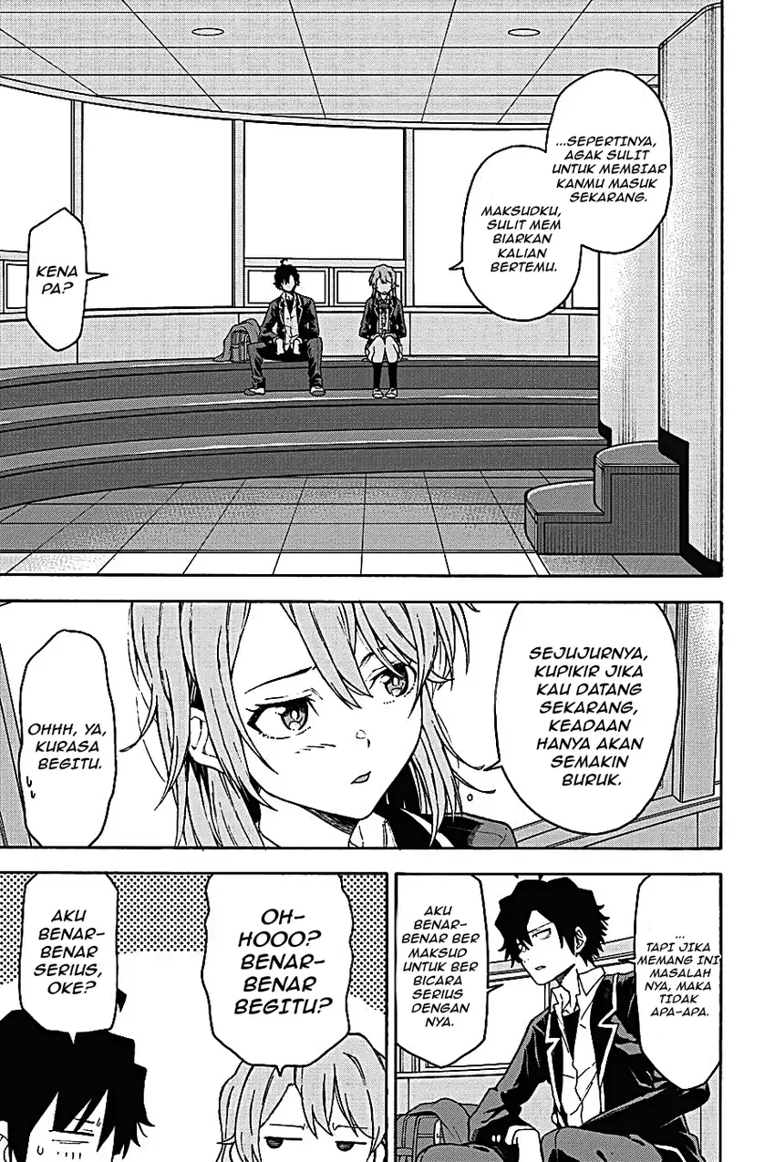 Yahari Ore no Seishun Love Come wa Machigatteiru @comic Chapter 94 Gambar 17