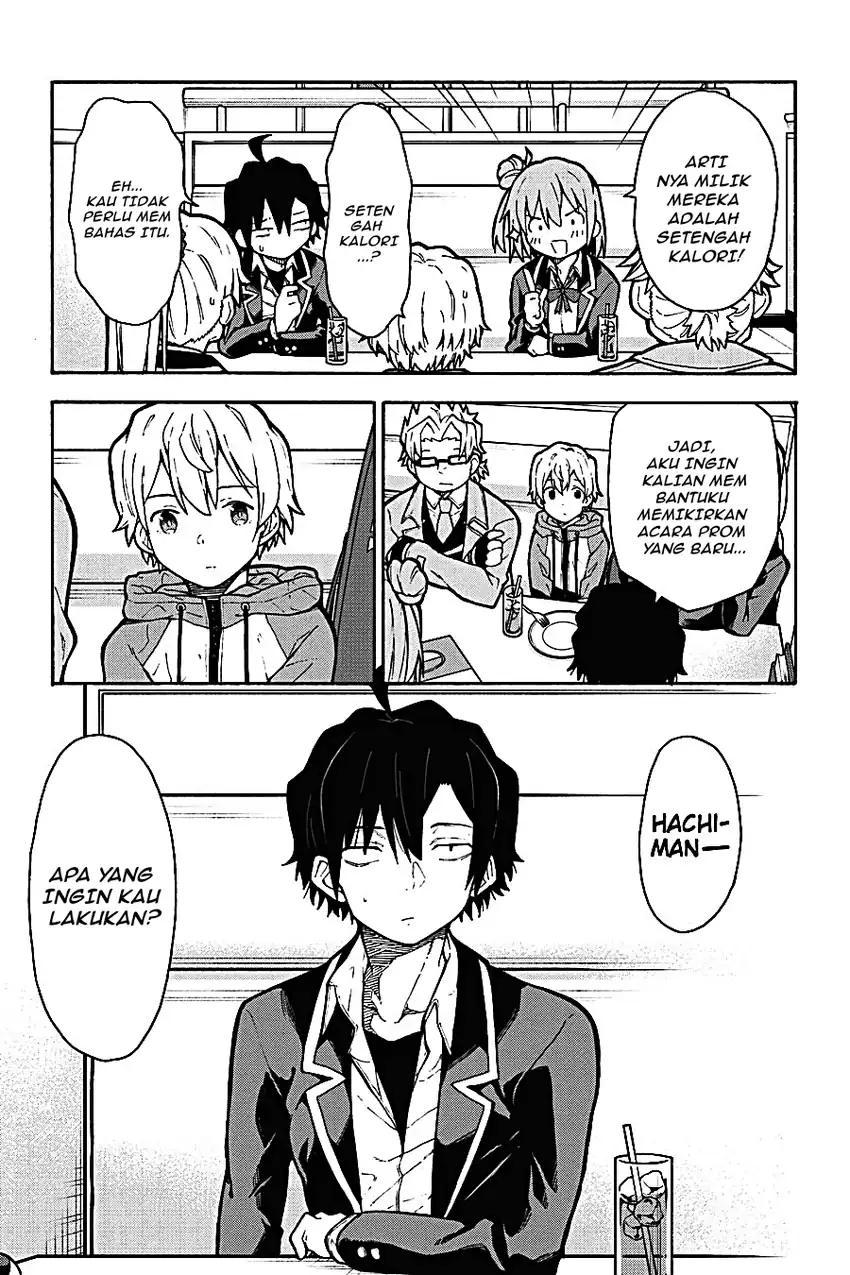Yahari Ore no Seishun Love Come wa Machigatteiru @comic Chapter 97 Gambar 15