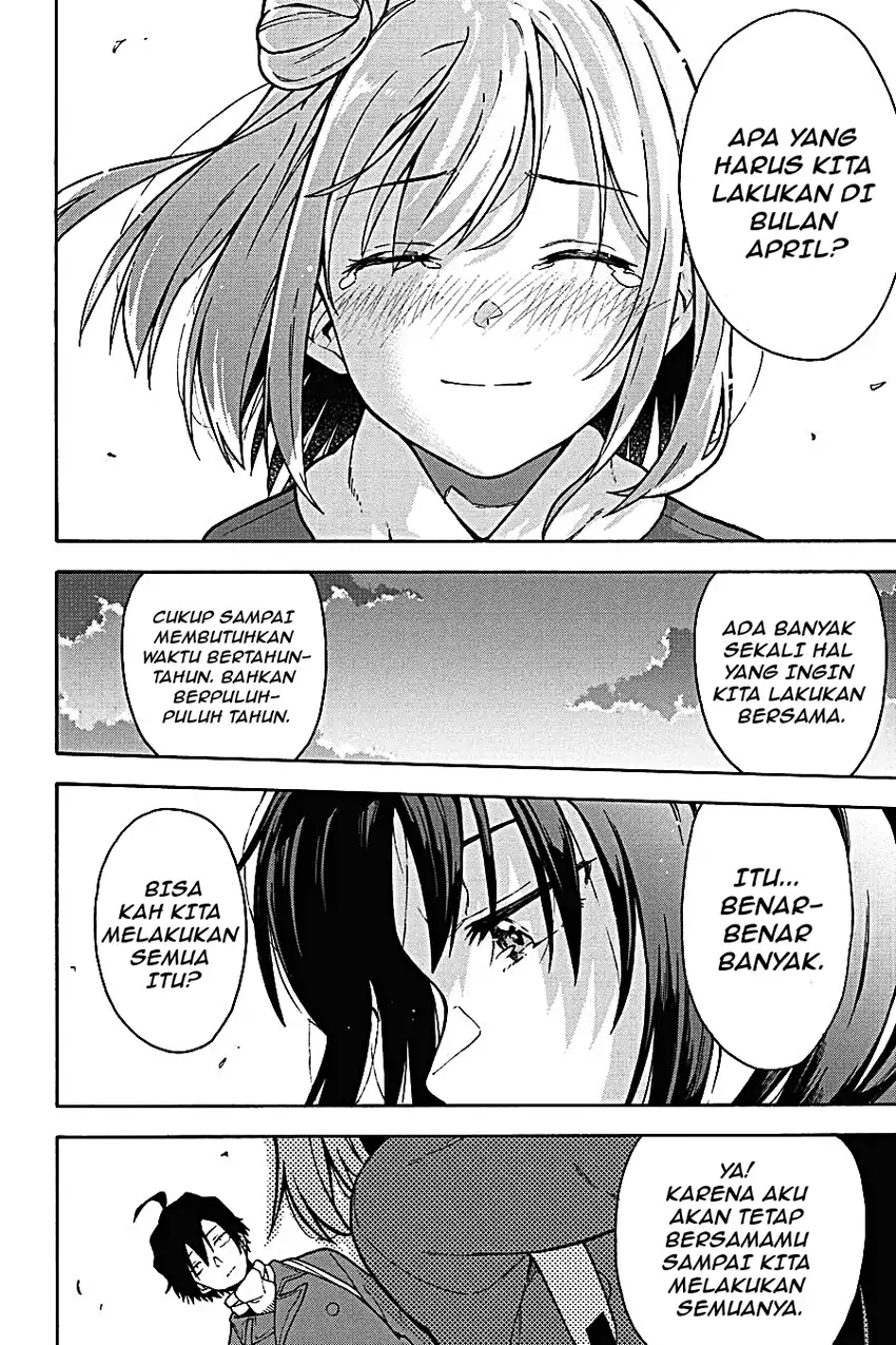 Yahari Ore no Seishun Love Come wa Machigatteiru @comic Chapter 99 Gambar 23